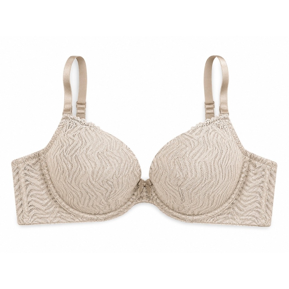 NWT The Little Bra Company Naomi Pink‎ Lace Bra SIZE 36A